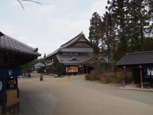 Le parc à thème Nikko Edomura à 30 minutes de Nikko, village de l'ère Edo.