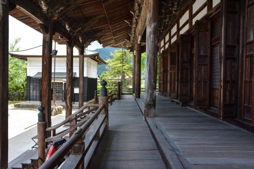 Le temple Shinshuji à Hida Furukawa, Gifu