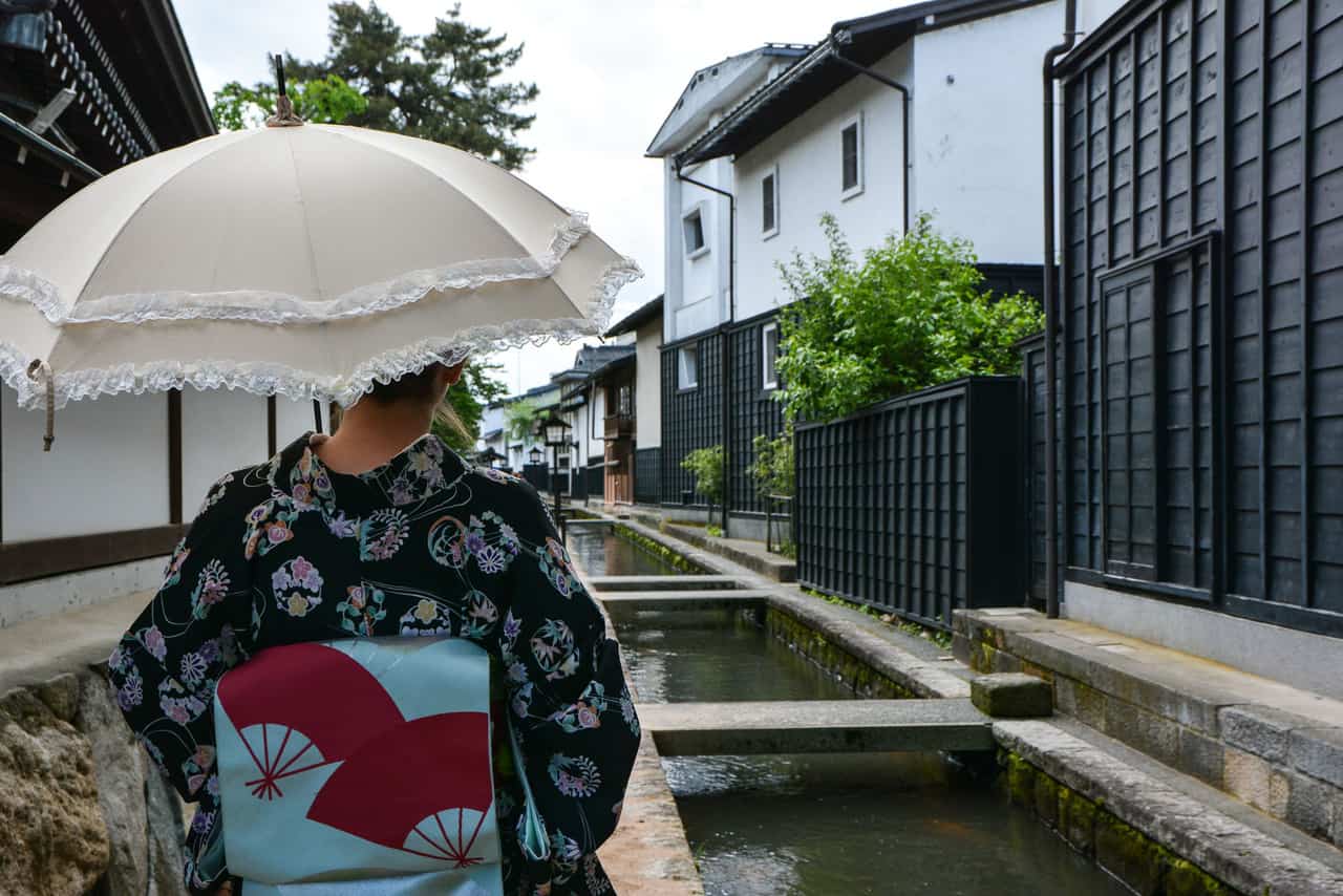 Hida Furukawa : porter un kimono à la découverte de la ville