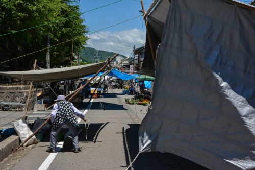 Le marché de Murakami qui a eu lieu 6 fois dans le mois