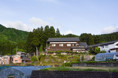 la ferme chambre d'hôte Zaigomon à Takane, un village tout près de Murakami