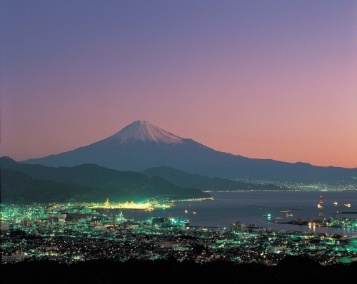 Le mont Fuji dans la préfecture de Shizuoka au Japon où il y a lieu le World Theatre Festival Shizuoka 