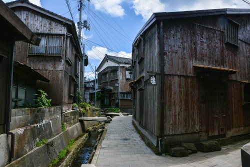 Shukunegi, un village de pêcheur authentiques sur l'île de Sado, dans la préfécture de Niigata