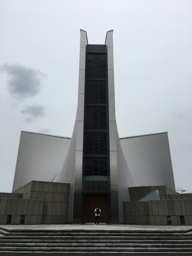 Architecture à Tokyo : Cathédrale Sainte-Marie de Kenzo Tange