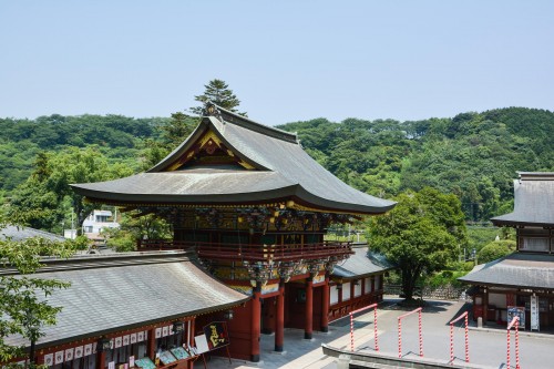 Le sanctuaire Yūtoku Inari dans la ville de Kashima, préfecture de Saga