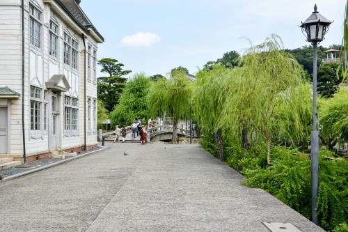 visite du quartier historique de Kurashiki, le Bikan avec l'office du tourisme