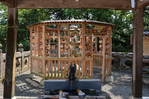 Le sanctuaire Takeo Shrine à Takeo Onsen dans la prefecture de Saga