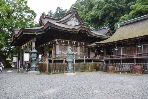 Le Konpira San à Kotohira, dans la préfecture de Kagawa ( Takamatsu) sur l'île de Shikoku