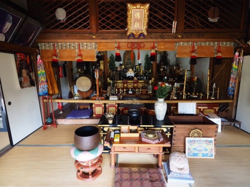 Visite du temple Fukiji, tout près des rizières de Tashibunoshou à Oita, Kysushu