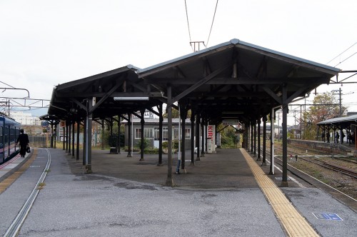 Ohmi Railway, Taga-taisha, Hikone, Shiga, Kyoto, Chemin de fer, Gare de Takamiya