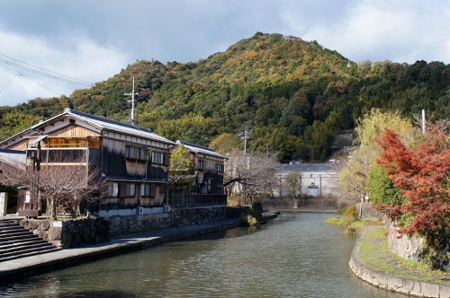 Omihachiman, Lac Biwa, Baumkuchen, époque Edo, mont Hachiman