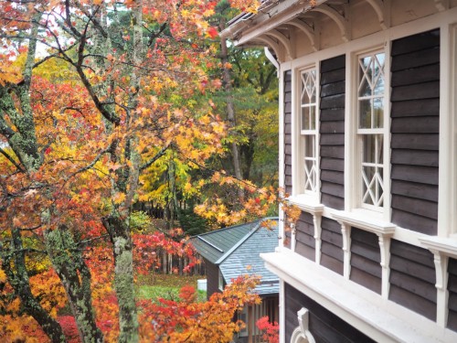 Karuizawa, montagne, nagano, shinkansen, automne, hôtel Mikasa