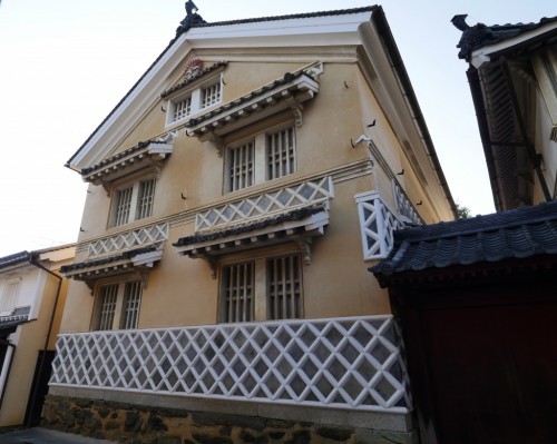 Uchiko, Shikoku, Histoire, Cire japonaise, Kabuki, la résidence de la famille Honhaga