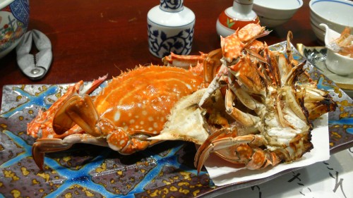 Tara Kakezaki, Ryokan Hoyoso, Crabe, Fruits de mer, Saga, Kyushu