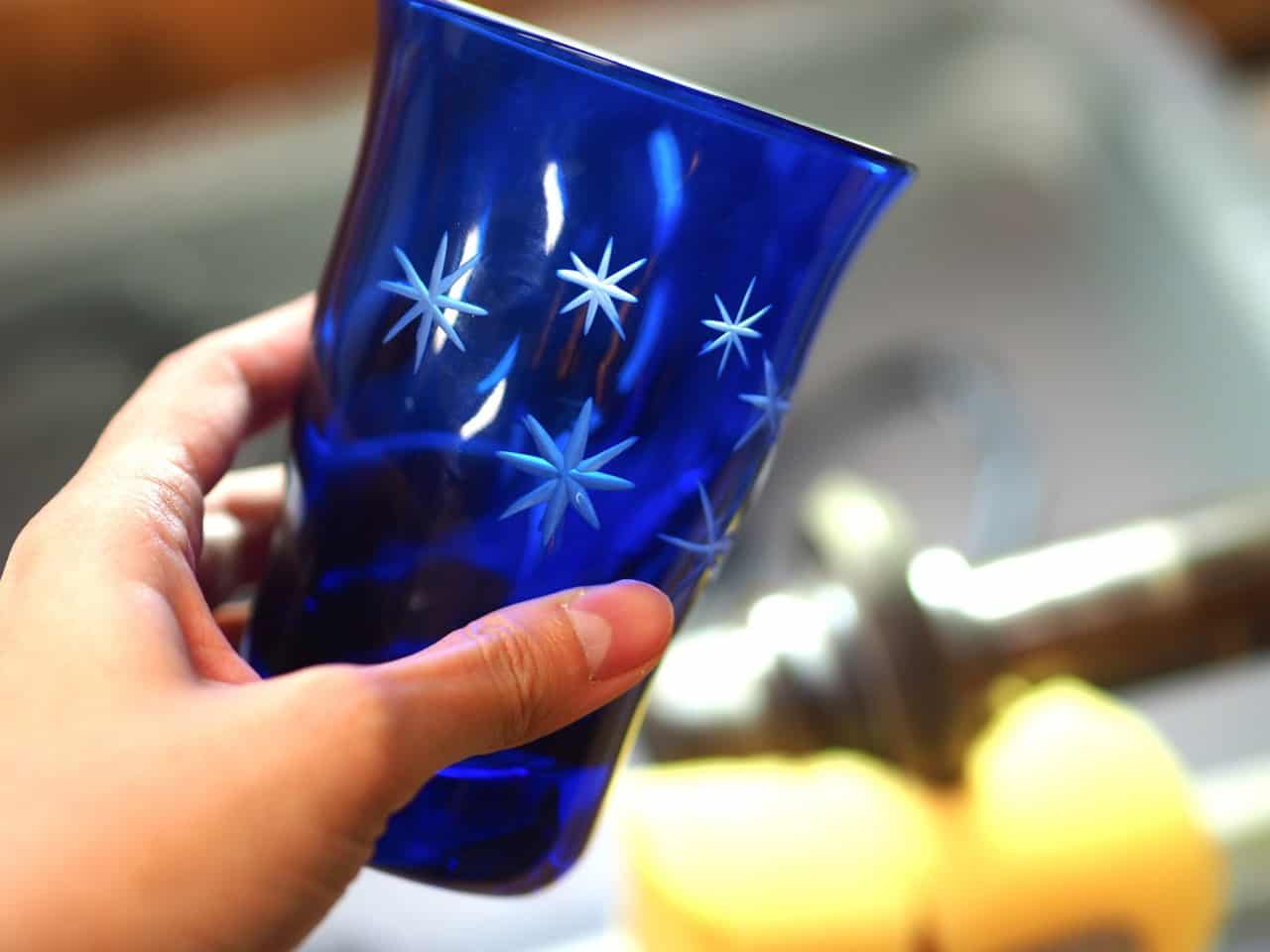 Artisanat à Tokyo : créez votre propre verre Edo-kiriko !