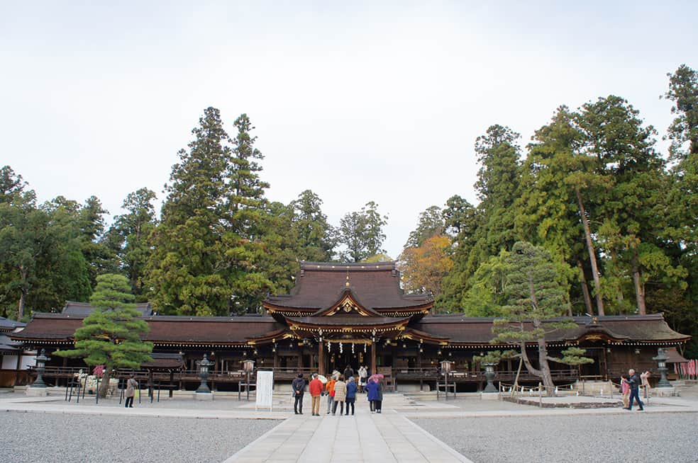 le sanctuaire japonais de Taga dans la préfecture de Shiga