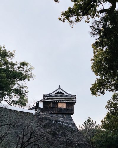 Château de Kumamoto, travaux, Japon, Kyushu