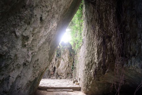 Les célèbres rochers du Seifa Utaki à Okinawa