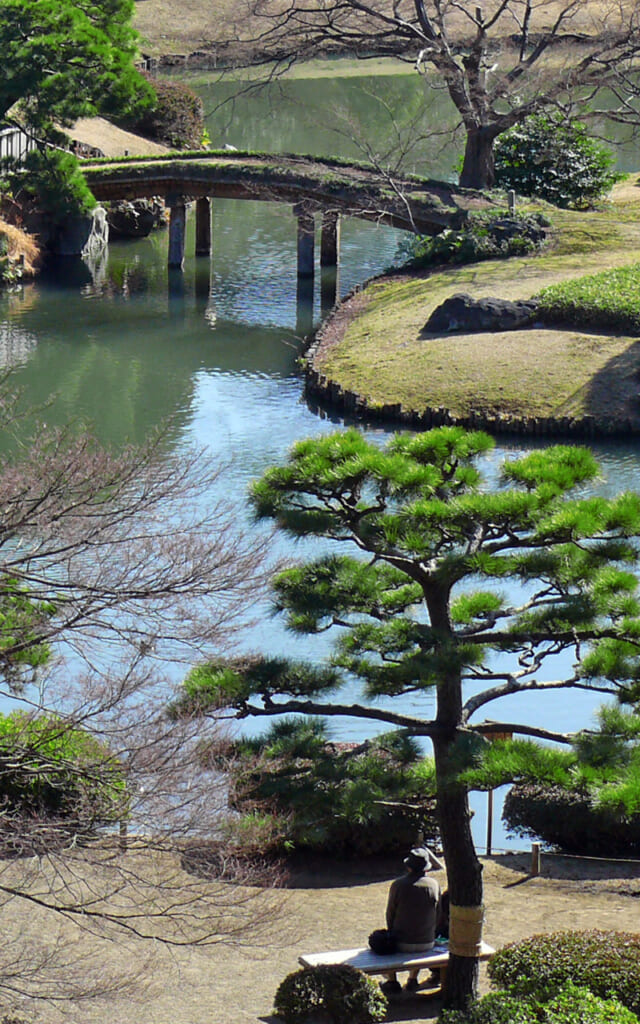 Vue de la colline Fujimi-yama