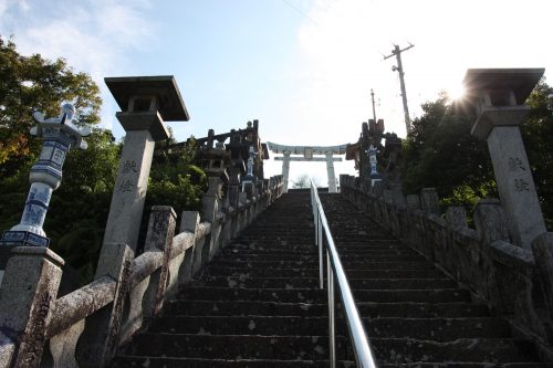 Sanctuaire Tozan-jinja à Arita, préfecture de Saga, Kyushu, Japon