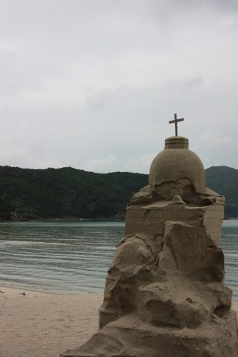 Plage d'Hamagurihama, Îles de Goto, préfecture de Nagasaki, Kyushu, Japon