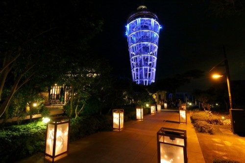Festival des lanternes à Enoshima, près de Tokyo, Japon