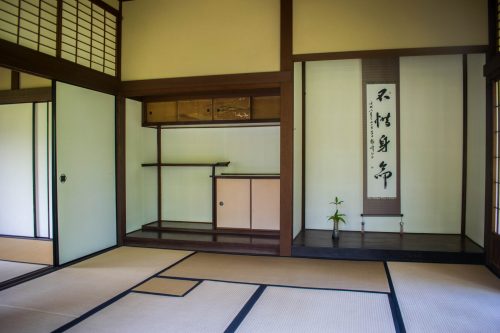 Maison traditionnelle à Usuki, préfecture d'Oita, Japon