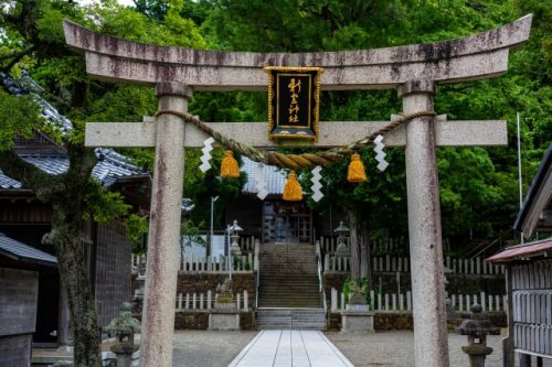 Sanctuaire à Wakasa-Wada à Takahama, préfecture de Fukui, Japon
