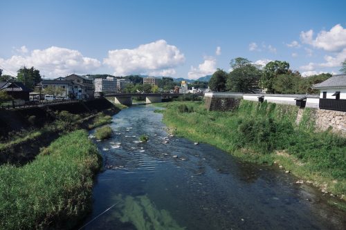 Petite ville d'Hitoyoshi, préfecture de Kumamoto, Kyushu, Japon