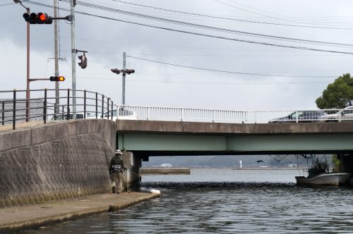 Croisière sur la rivière Kamogawa à Yonago, région du San'in, Tottori, Japon
