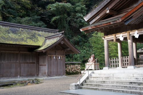 Sanctuaire Miho-jinja, à Mihonoseki, prefecture de Shimane, région du San'in, Japon