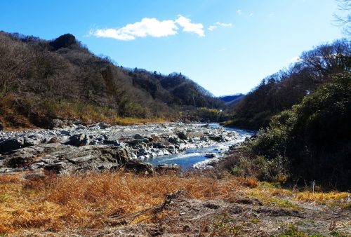 La vallée de Nagatoro, près de Chichibu dans la préfecture de Saitama, Japon