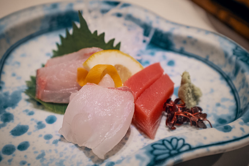 sashimis de poisson