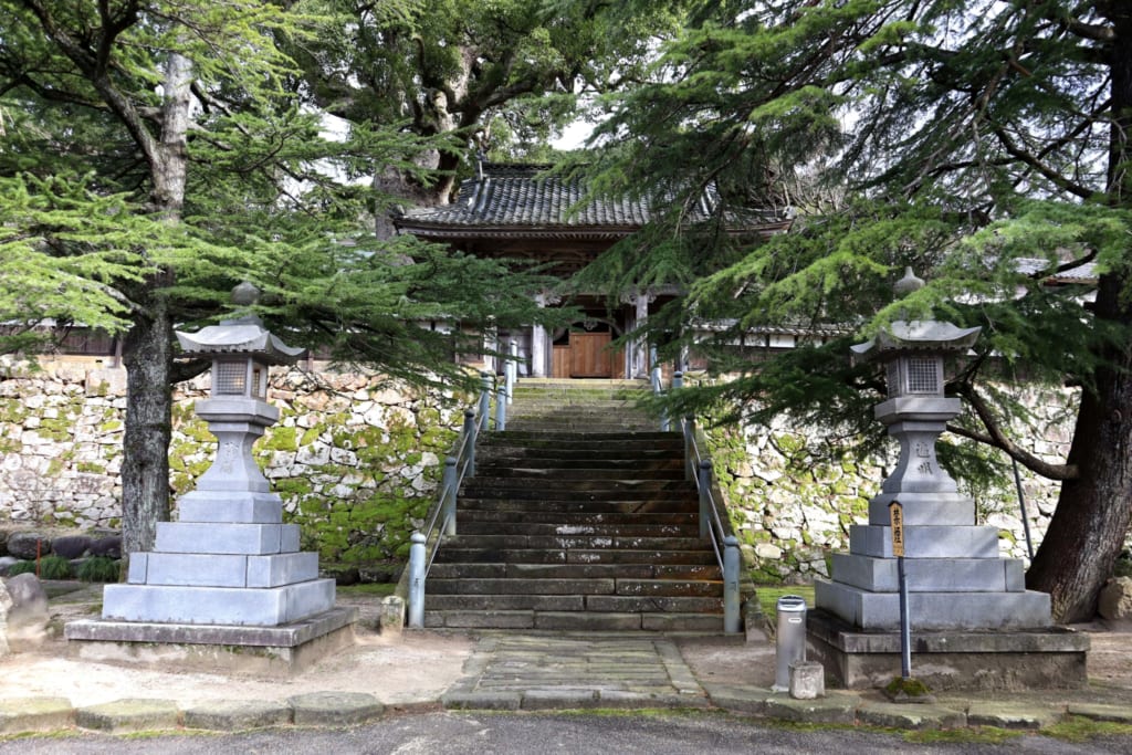 entrée du temple daijo