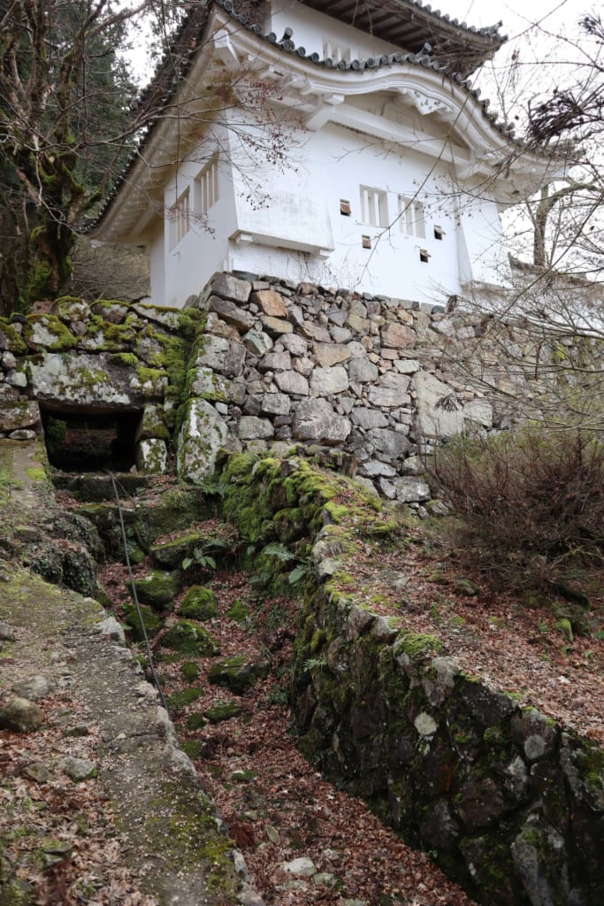 les ruines du château d'izushi