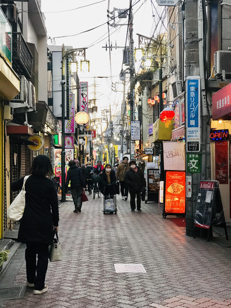 Rue du quartier hipster de Tokyo : Koenji