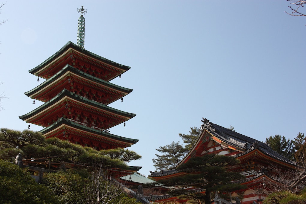 Pagode à cinq étages du temple Kosanji