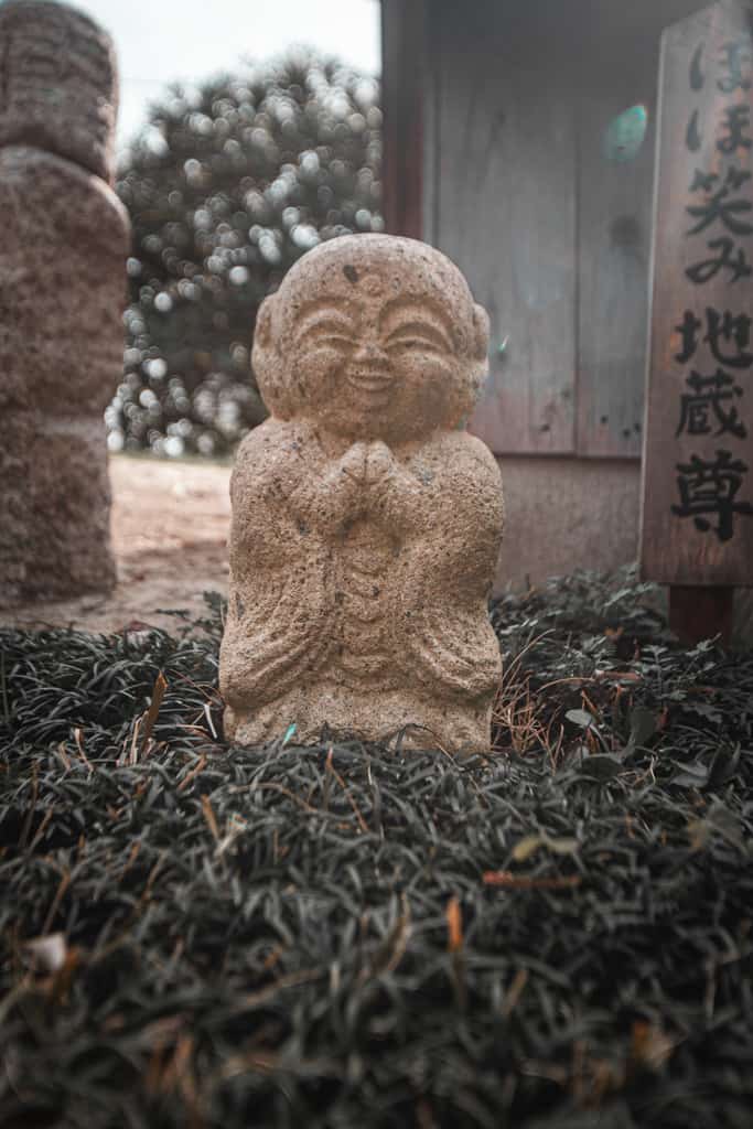 Statue de Jizo au temple Senkoji, Osaka