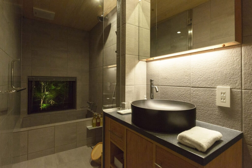Asagi-an Machiya House - salle de bain