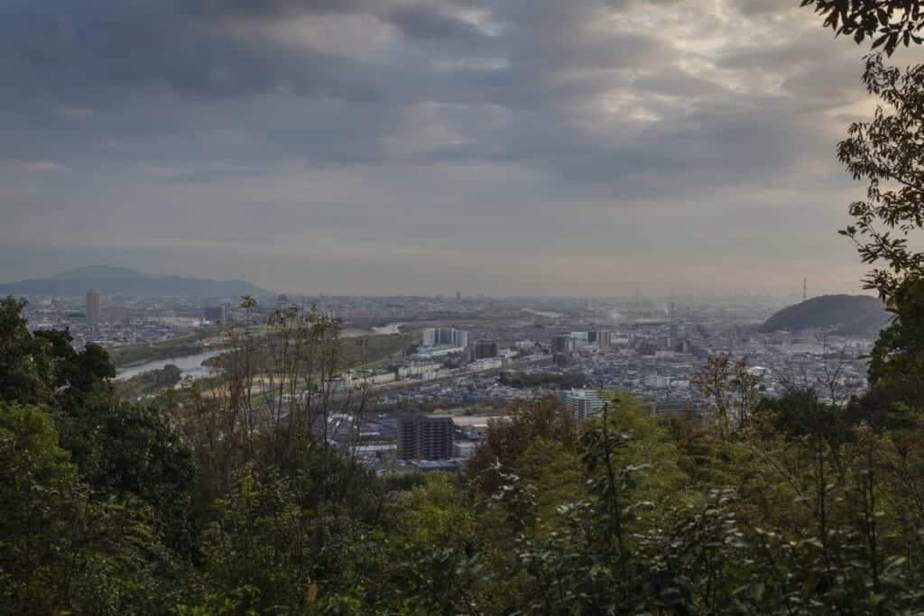 vue panoramique sur Kyoto