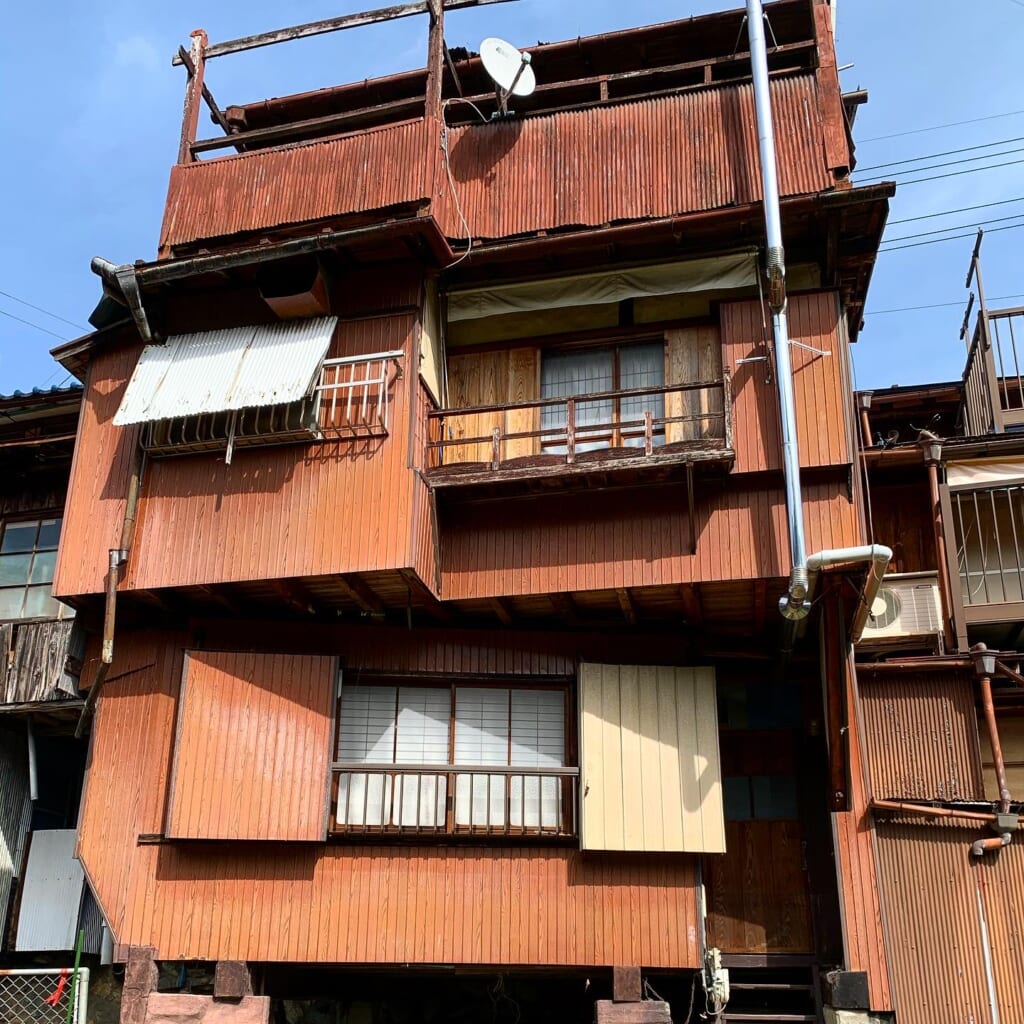 maisons de l'ère showa à hida kanayama