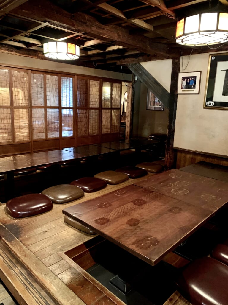 Salon au restaurant Gonpachi Nishi-Azabu à Tokyo