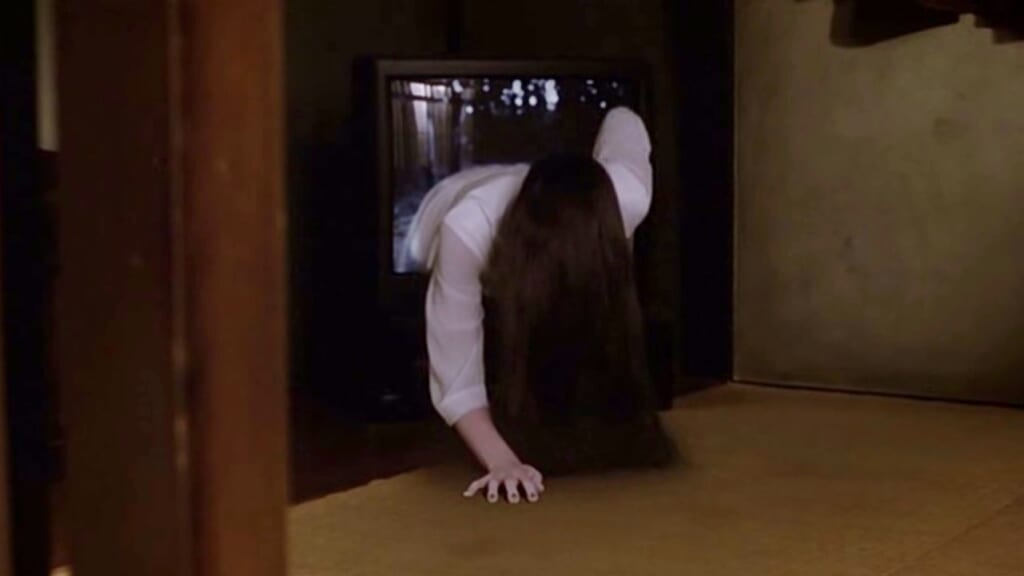 fantome traditionnel japonais dans le film d'horreur the ring