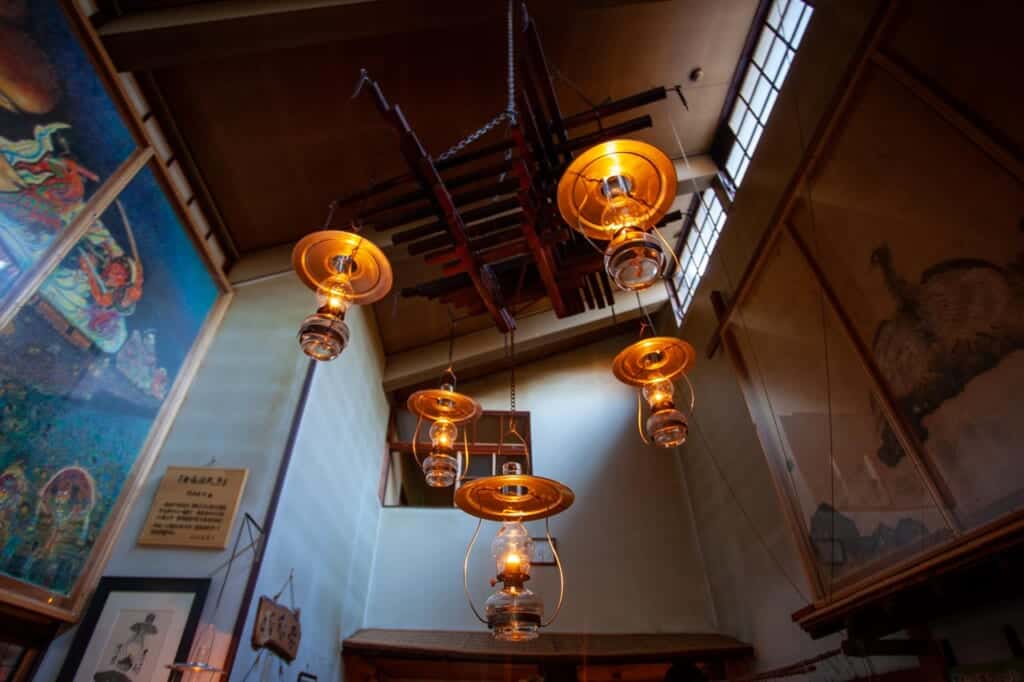 lampe à huile hébergement Aomori