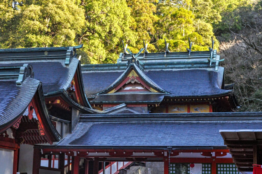 Sanctuaire Kirishima coloré