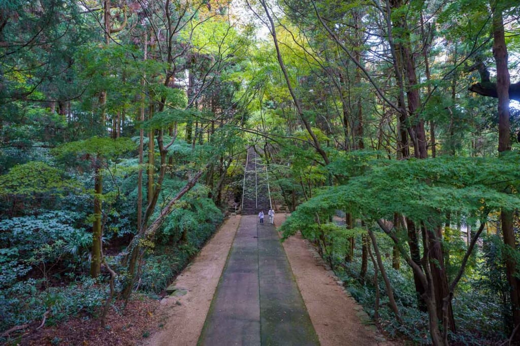 chemin de pèlerinage à Shikoku au Japon