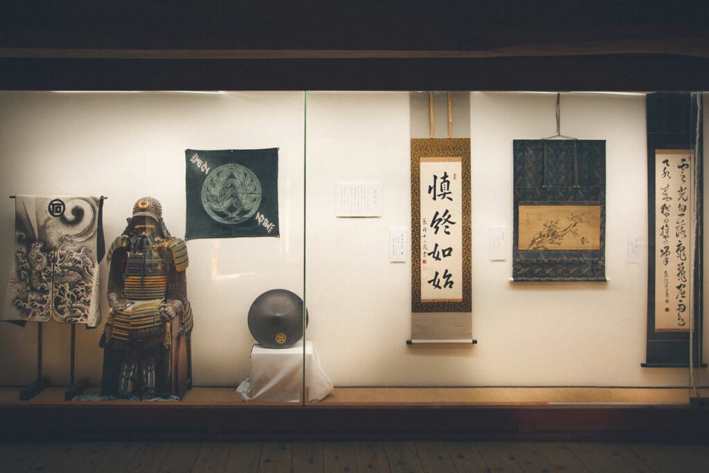 Armure de samouraï et autres possessions d'une famille de samouraïs