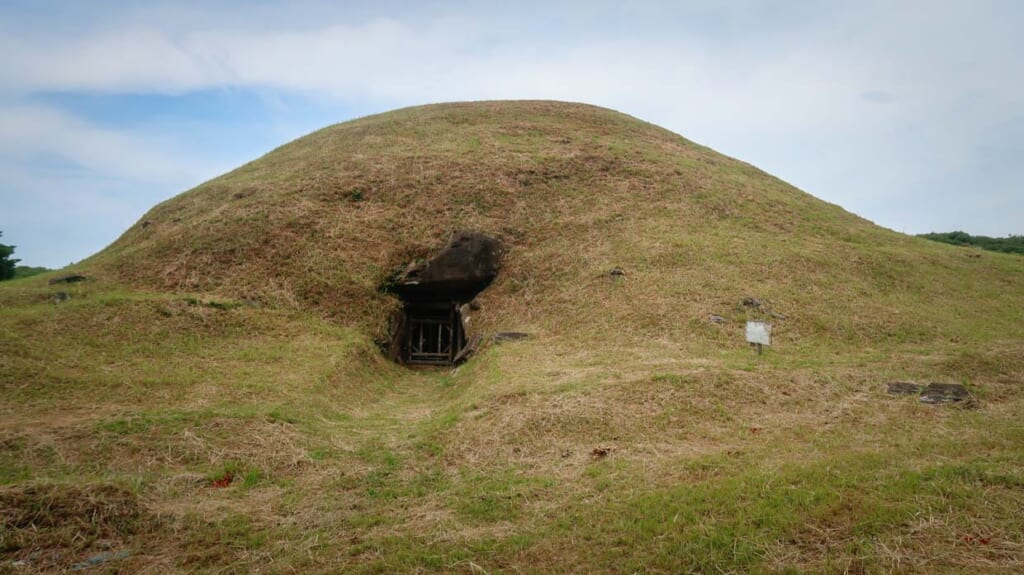 Soraku Kofun, tumuli (tombe) ancien sur l'île d'Iki