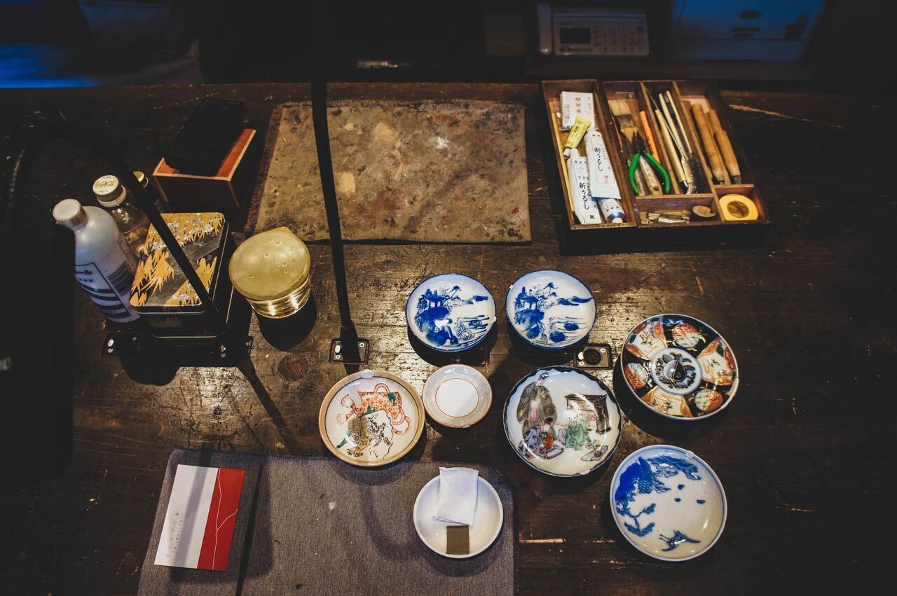 Participer à un atelier de kintsugi au Japon