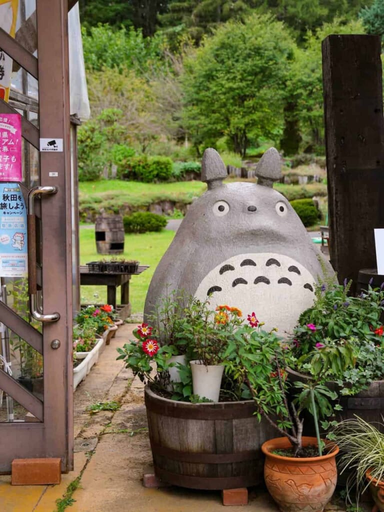 Semboku - Totoro au jardin d'herbes aromatiques Tazawako Heart Herb Garden